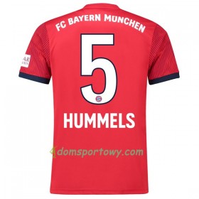 Koszulka Bayern Monachium Hummels 5 Domowe Koszulki Piłkarskie 2018-2019 Krótki Rękaw